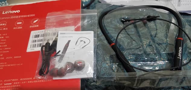 Lenovo HE05X Wireless Neckband Magnetic Earphone Bluetooth 5.0 waterpr