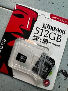 512gb Kingston memory card