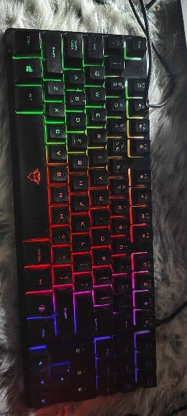 key board & Mouse Gaming rarely used 7