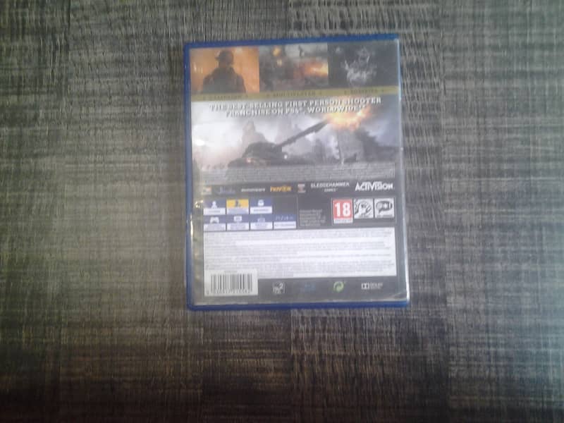 Call of duty world war 2 for ps4 with exlusive edition 2