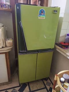 sharp fridge. . . . 3 door. . . full working. . . . neat and clean