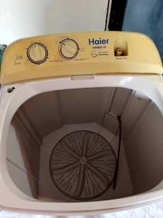 haier washing machine