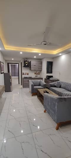 1 Bed Full Furnished Apartment For Rent In Bahria Enclave Good Location Brand New Luxury Apartment 0