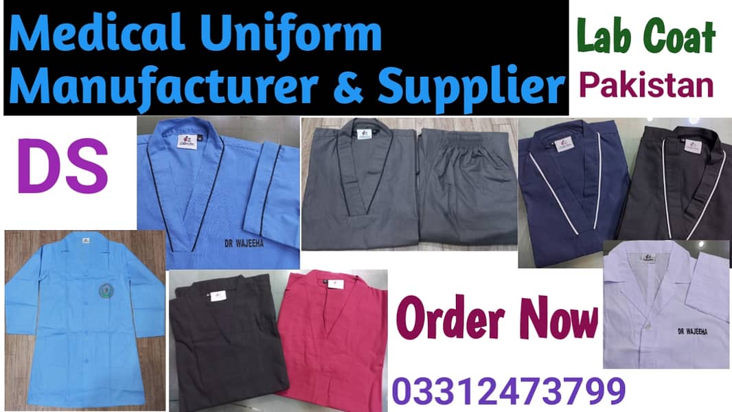 Comapny Uniform manufacturer and supplier cooking, medical, industry 1