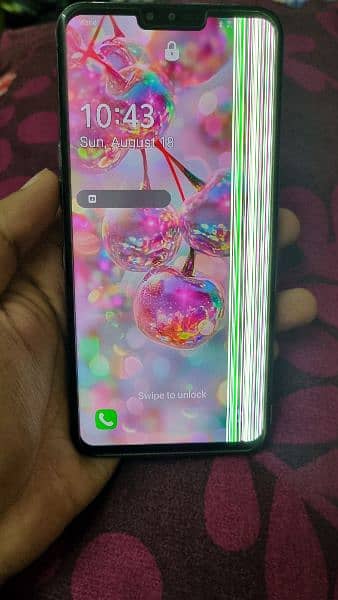 Lg v50 thing 10/10 condition screen lines dual pta 6