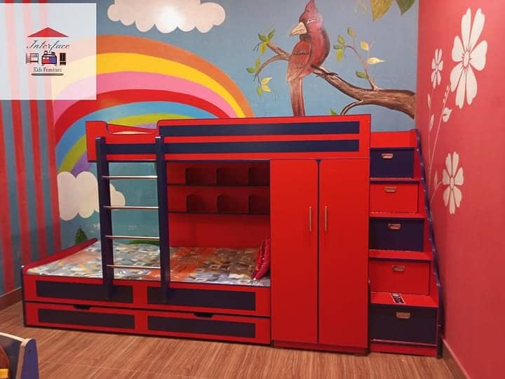 kids bed | baby bunker bed | kids furniture | baby bed | bunk bed 9