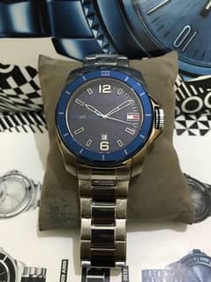 HILFIGER-NEW ORIGINAL WATCH-SEIKO-RADO-OMEGA-ROLEX-TISSOT-CASIO-ARMANI