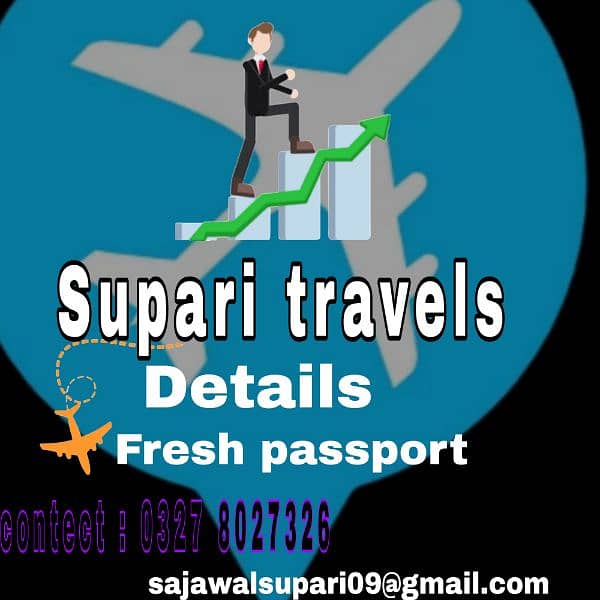 work visa specially fresh passport 1