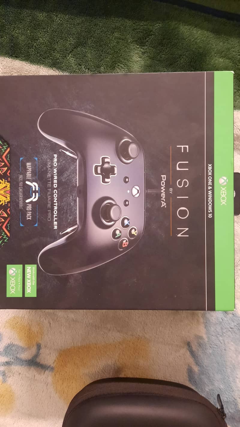 xbox fusion A pro controller black 8