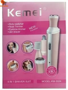 Kemei KM-3024 hair removal 4in1 for women