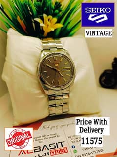 SEIKO 5 CITIZENS ORIENT AUTOMATIC MEN WRIST WATCH 03161737353