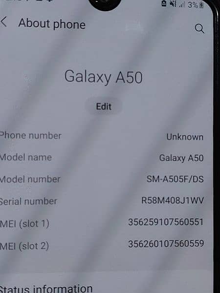 samsung Galaxy A50 128 GB 4 GB RAM 9