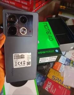 Infinix not 40  8+250 10/10 condition