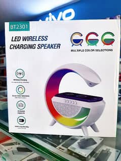 LED Wireless charging speaker