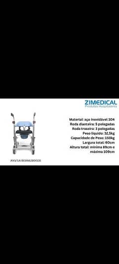 TRANSFER WHEEL CHAIR FOR  IMMOBILIZED/PARALYZED PATIENTS 0