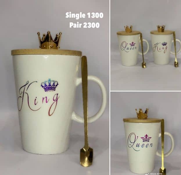 king and Queen mug for sale 0