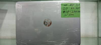 Hp laptop core i5 || 6 gen | 8/256 || Touch screen || 840G3 Model