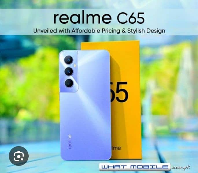 realme C65 8gb ram 256gb storage 0