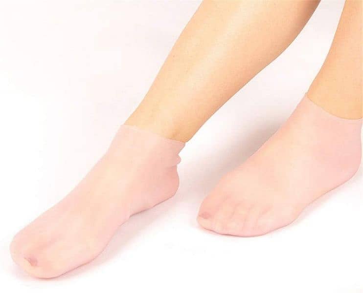 Top Soft Gel Anti-Slip Silicone Moisturizing Socks 0