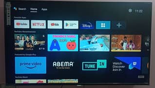 Samsung Android tv 55inch + Google tv box