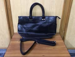 Women's Rexine Leather Shoulder Bag