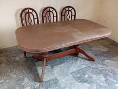 Dining table six chair