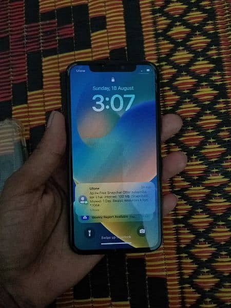 iphone x 64 GB pta approved 1