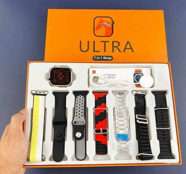 7 in 1 ultra smart watch 0