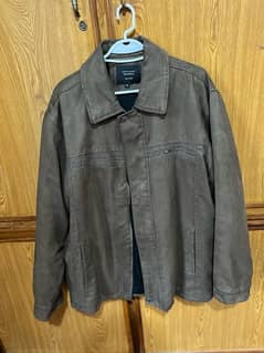 Zara Man Leather Jacket