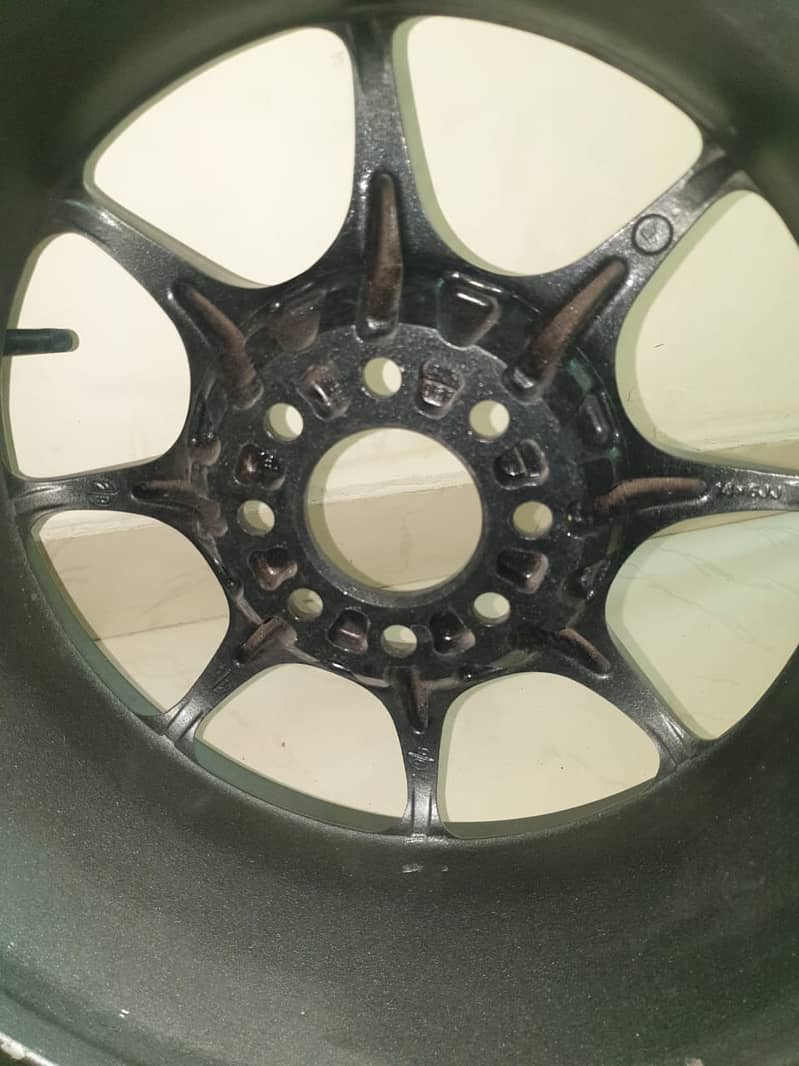 Original Asahi Tec Spoke 14 inch Single Alloy Rim 3