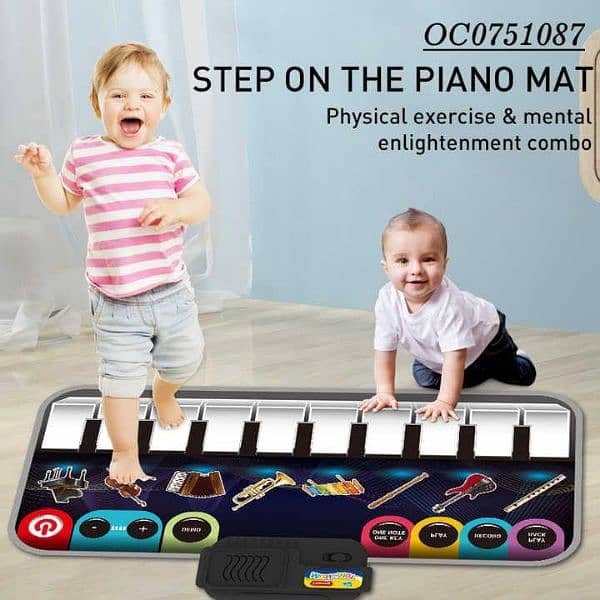 Kids Playing Musical Mat 0