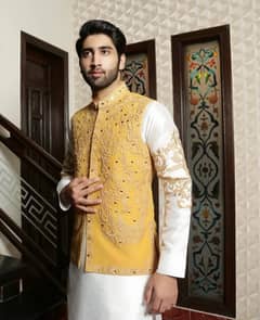 Groom mehndi dress