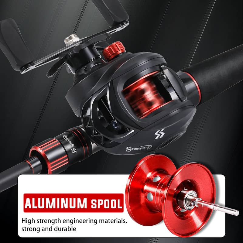 Fishing Rod - Casting Reel 2.1m Carbon Fiber 7