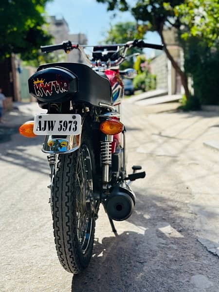 HONDA CG 125 ReD 2022 2