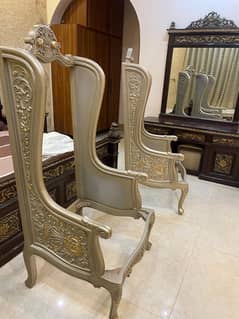 Chinioti High Back Royal chairs