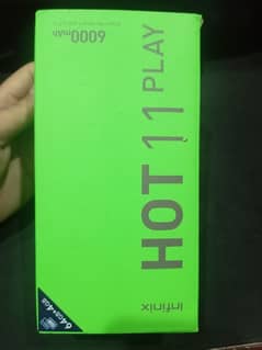 Infinix hot 11 play with box 0