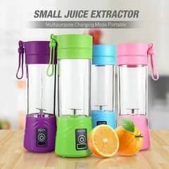 Portable Mini Juicer Blender | Outdoor Juicing Cup (380ml Rechargeable