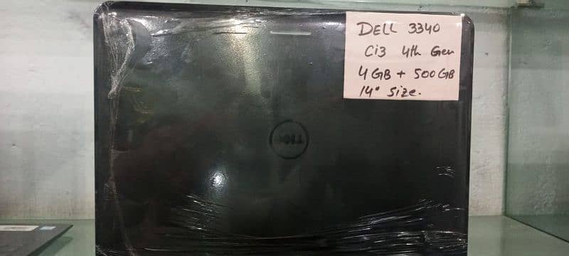 Dell laptop core i3 4 generation RAM 4 / 500 GB screen size 14 inches 3