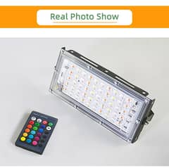 RGB Color changing LED Floodlights (Bakery/Lawn/Events) 0