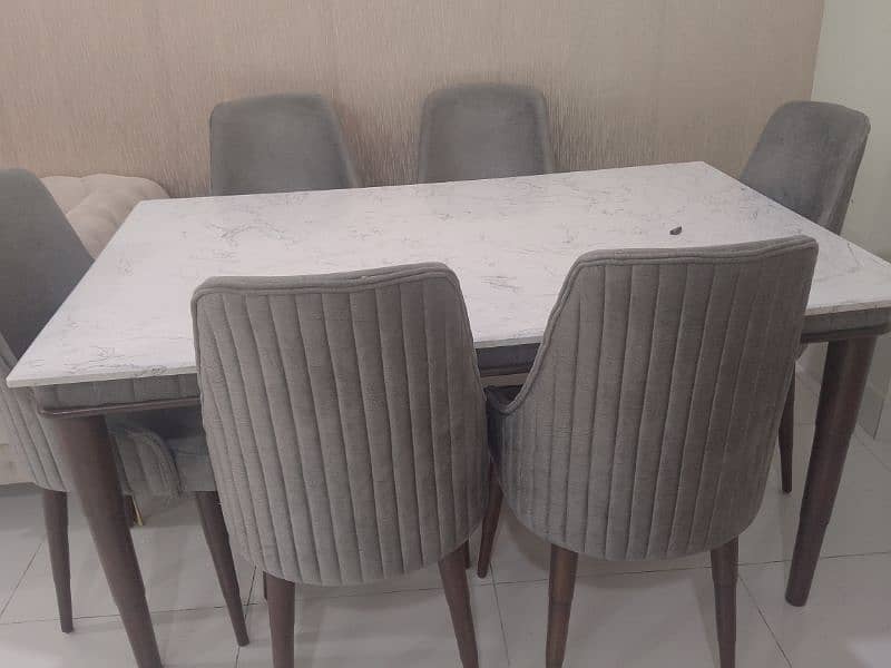 Dinning Table / 6 chair dinning table / wooden table / for sale 0