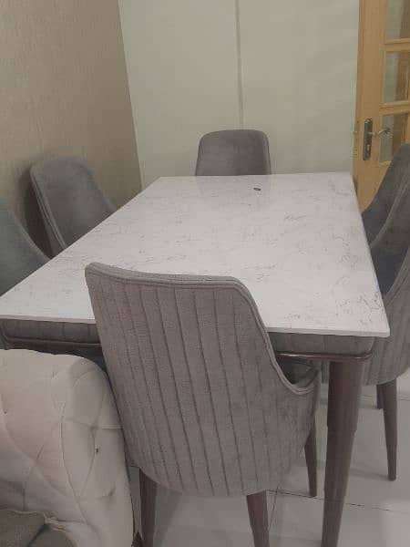 Dinning Table / 6 chair dinning table / wooden table / for sale 1