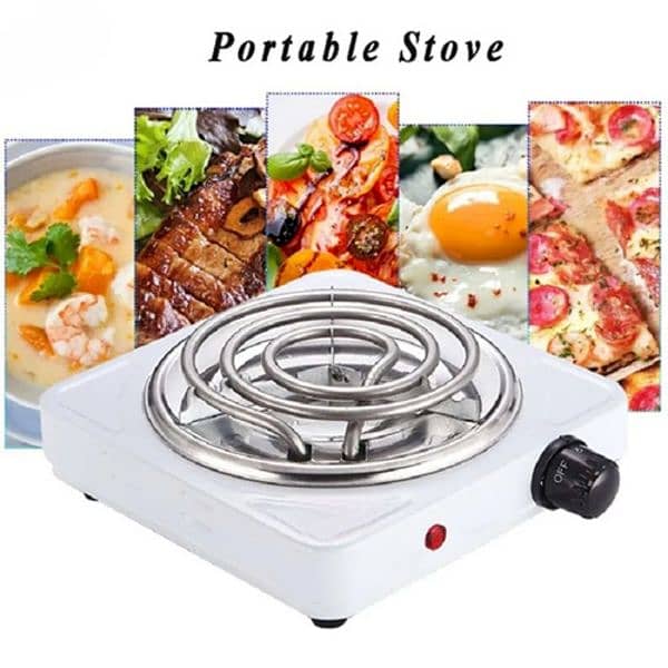 Electric Stove (Chullah) for cooking - Heats Up in 2 Minutes (safe) 0