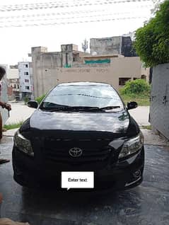 Toyota Corolla XLI 2009 99% Genuine