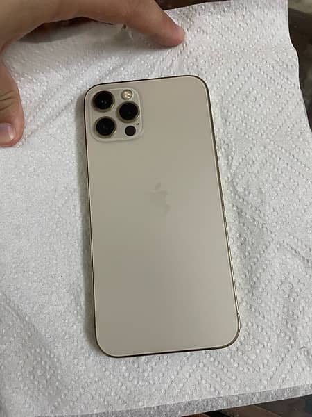 iphone 12 pro PTA approved 128 golden color PTA approved 1