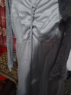 grey colored long promp maxi for sale