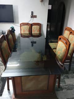 8 Seater Dining Table (Sheesham Wood)