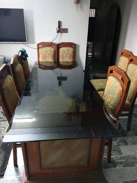 8 Seater Dining Table (Sheesham Wood) 0