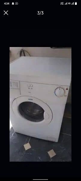 Malber washing and dryer machine 03016338491 0