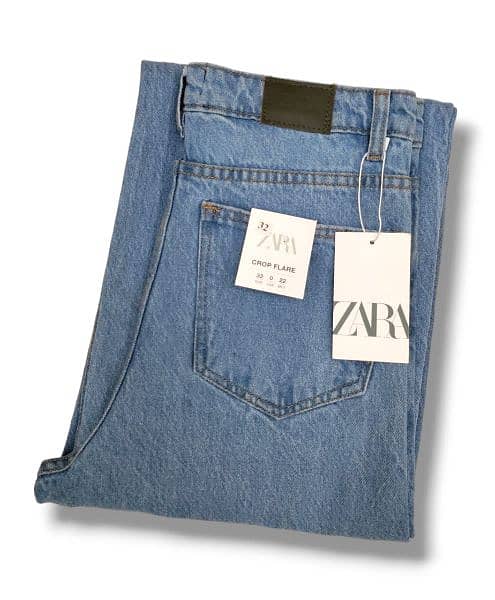 Wide leg woemns fashion jeans available 4