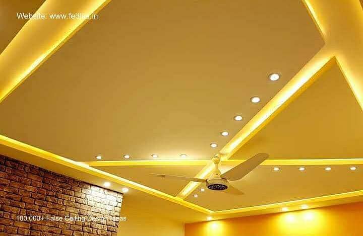 Roof Ceiling/Gypsum Ceiling/Plastir of paris/pop ceiling and gypsum 4